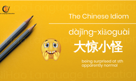 Chinese Idiom大dà惊jīng小xiǎo怪guài