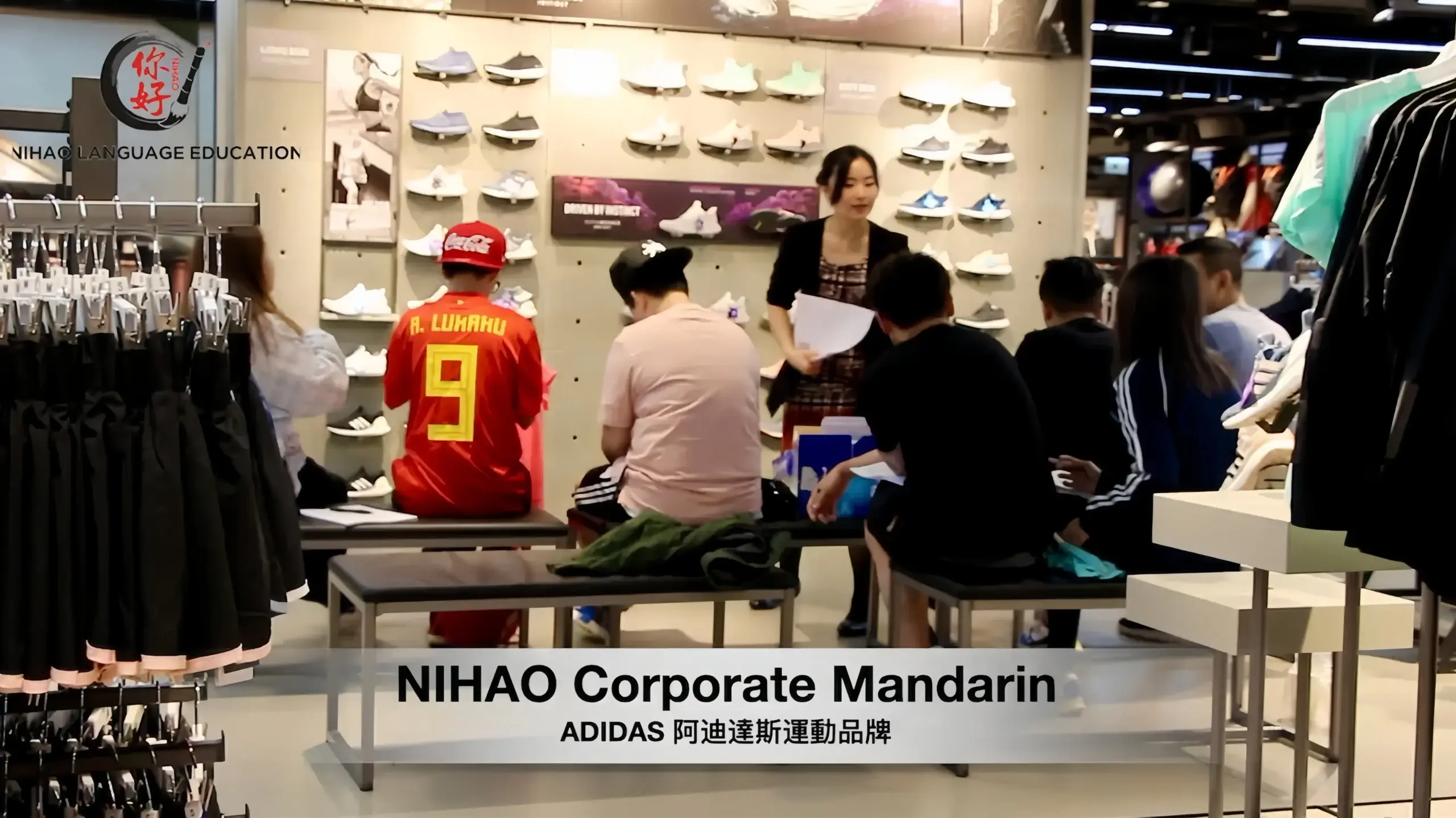 Adidas Corporate Mandarin class at Nihao Language Education Central Hong Kong