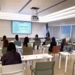 Advanced Business Mandarin corporate training session for Kerry Logistics executives in Hong Kong.