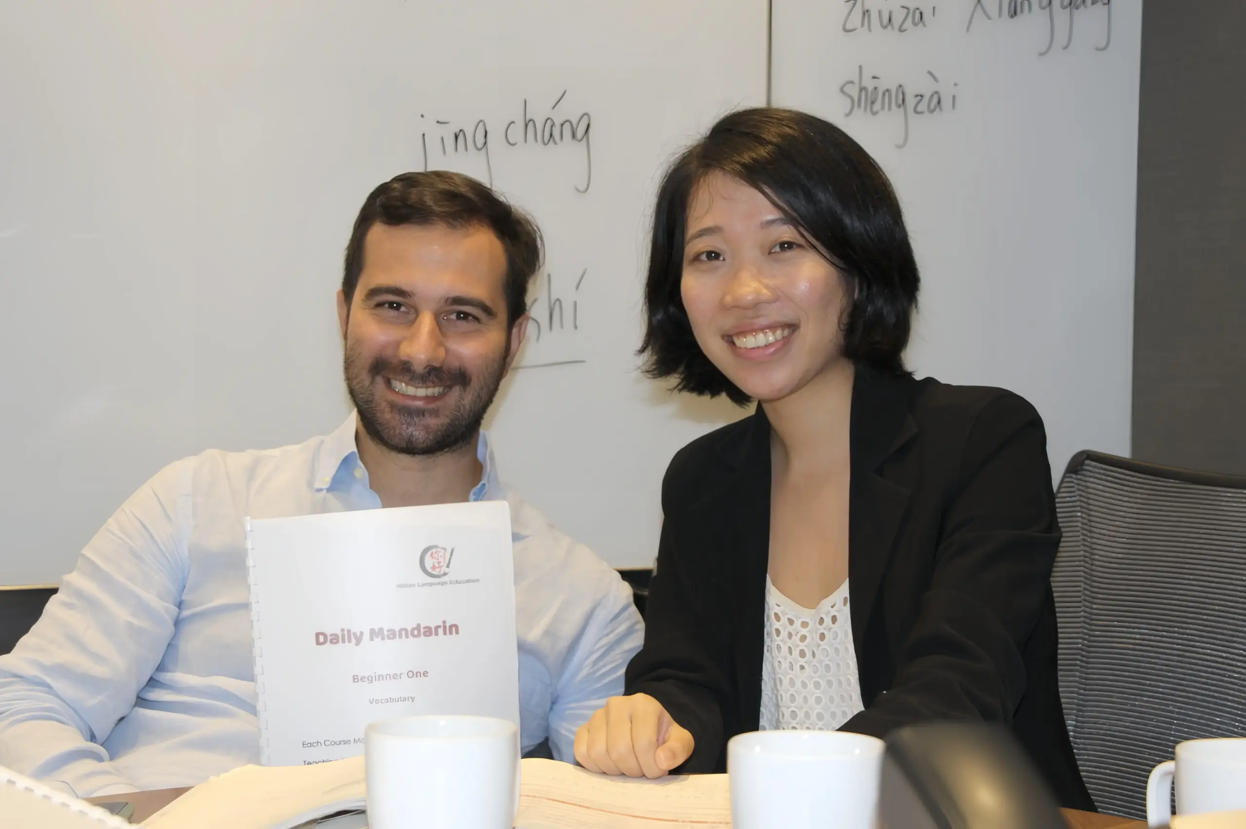 Mandarin Chinese one on one class for expats at Nihao Language Education in HK