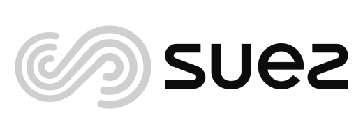 SUEZ environmental services logo, trusted corporate client for executive Mandarin training at Nihao Language Education Central HK
